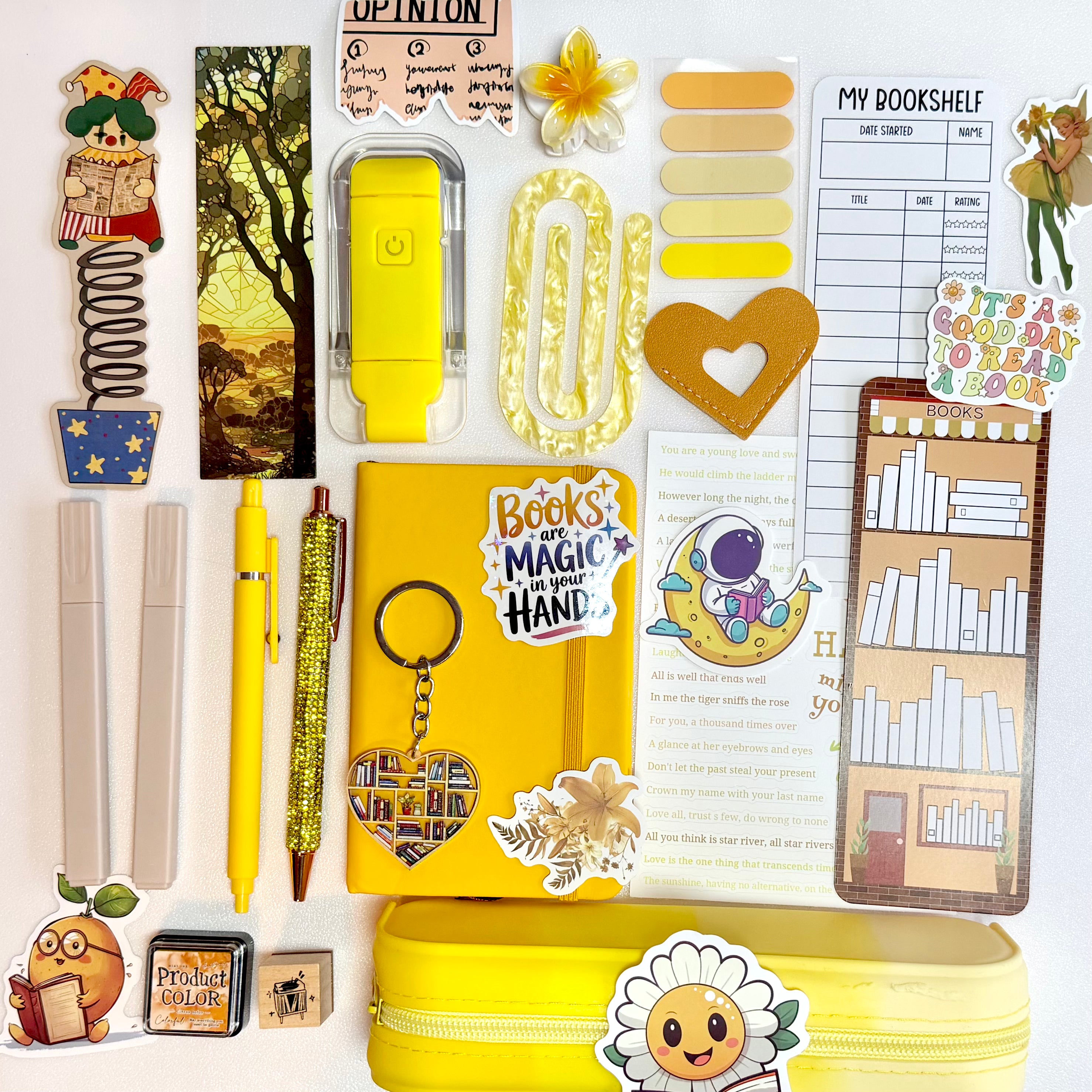 YELLOW Bookish Bundle