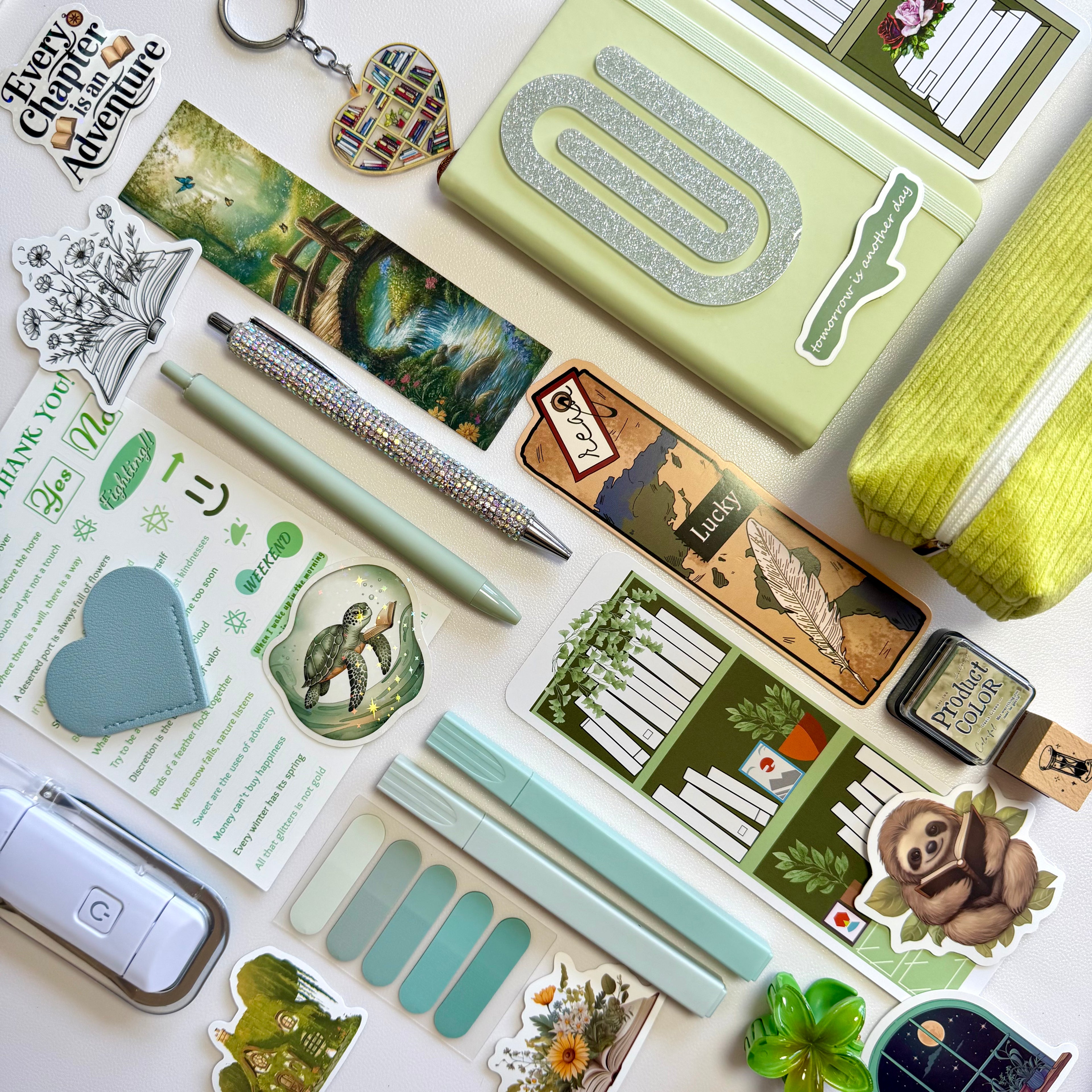 SOFT GREEN Bookish Bundle