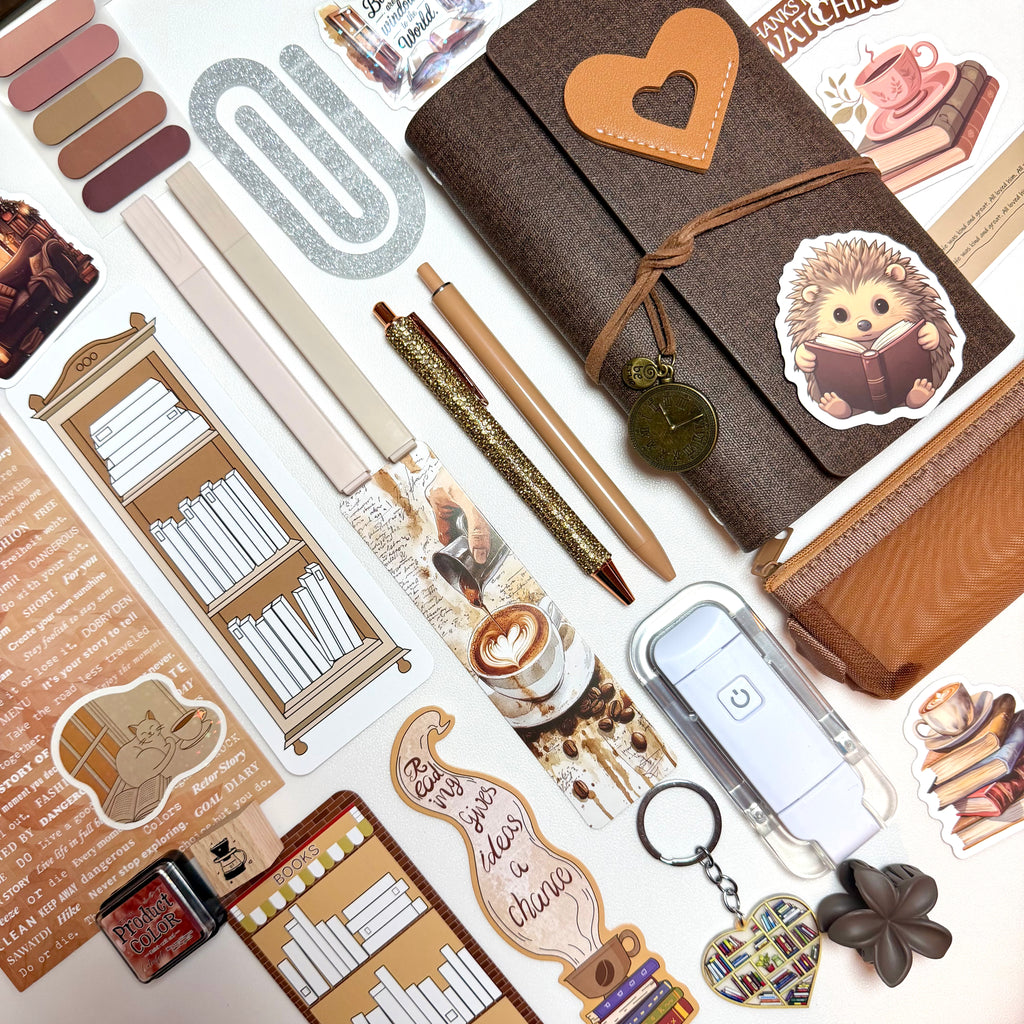 DARK BROWN Bookish Bundle